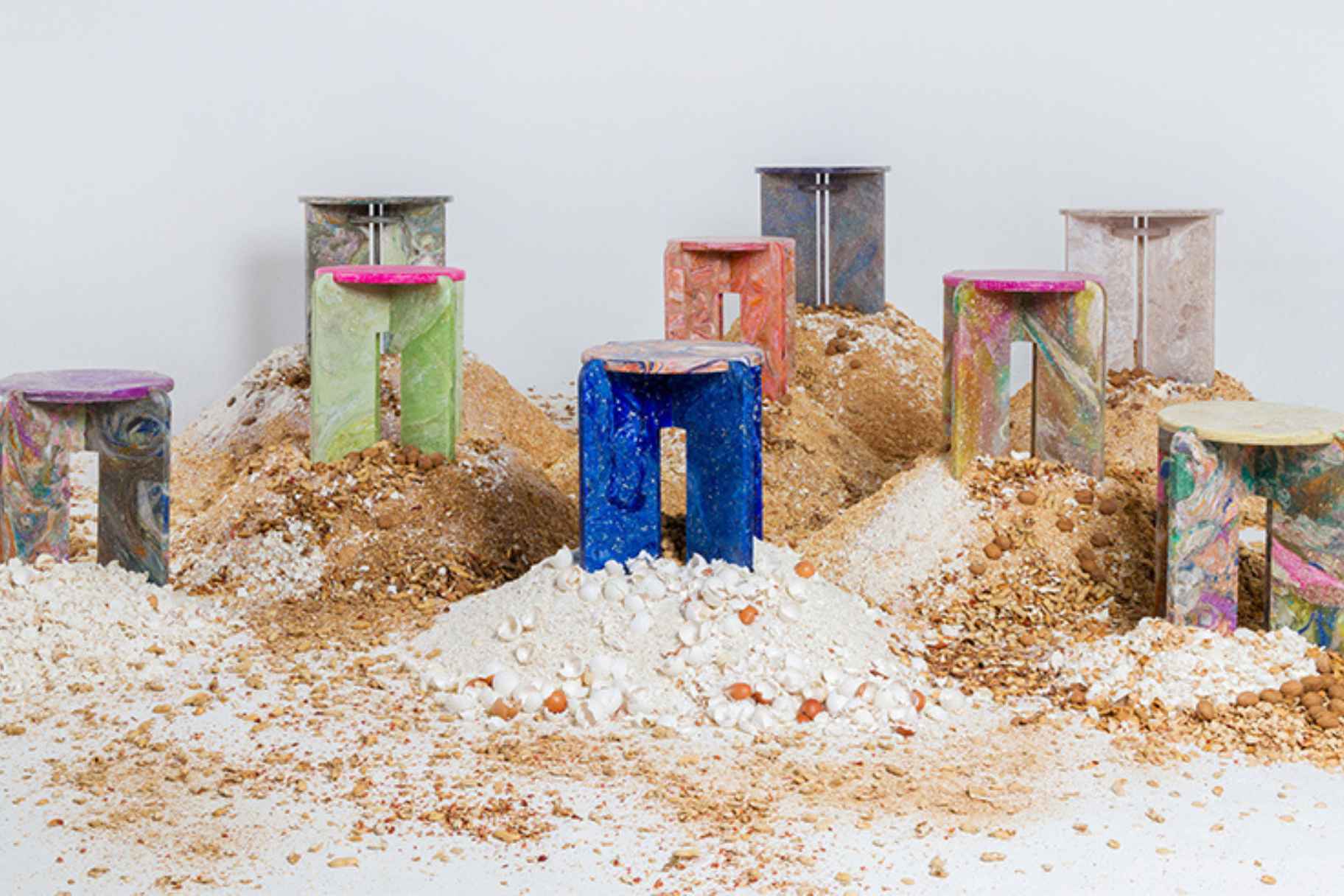 Shell Homage Presents Cosmic ‘Planet Wave’ Biodegradable Collection