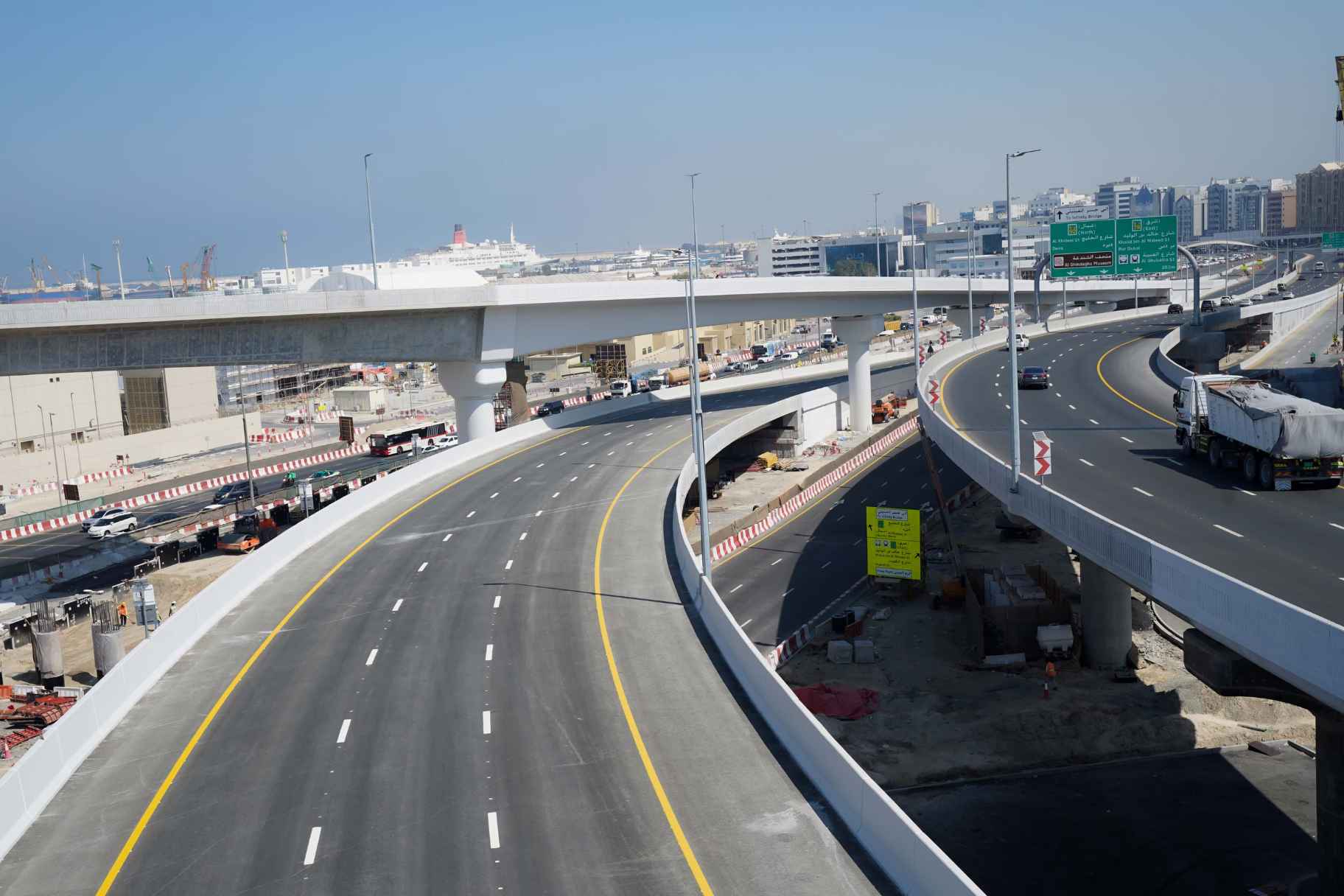 New Dubai Bridge Slashes Travel Time to Al Mina Street by 88 Minutes