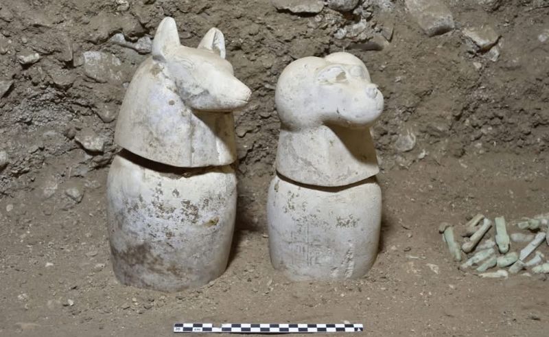 Discovery of Ancient Workshops, Tombs, and a School In Luxor