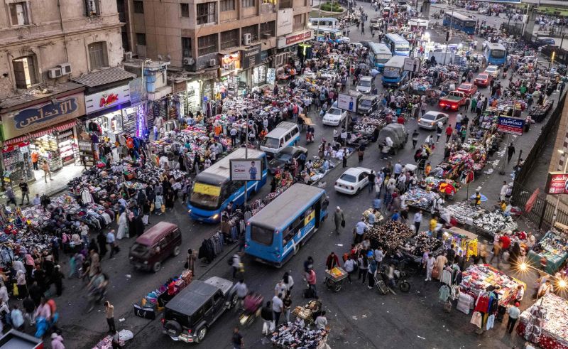 Egypt’s Population Grows by 500 Thousand in Five Months