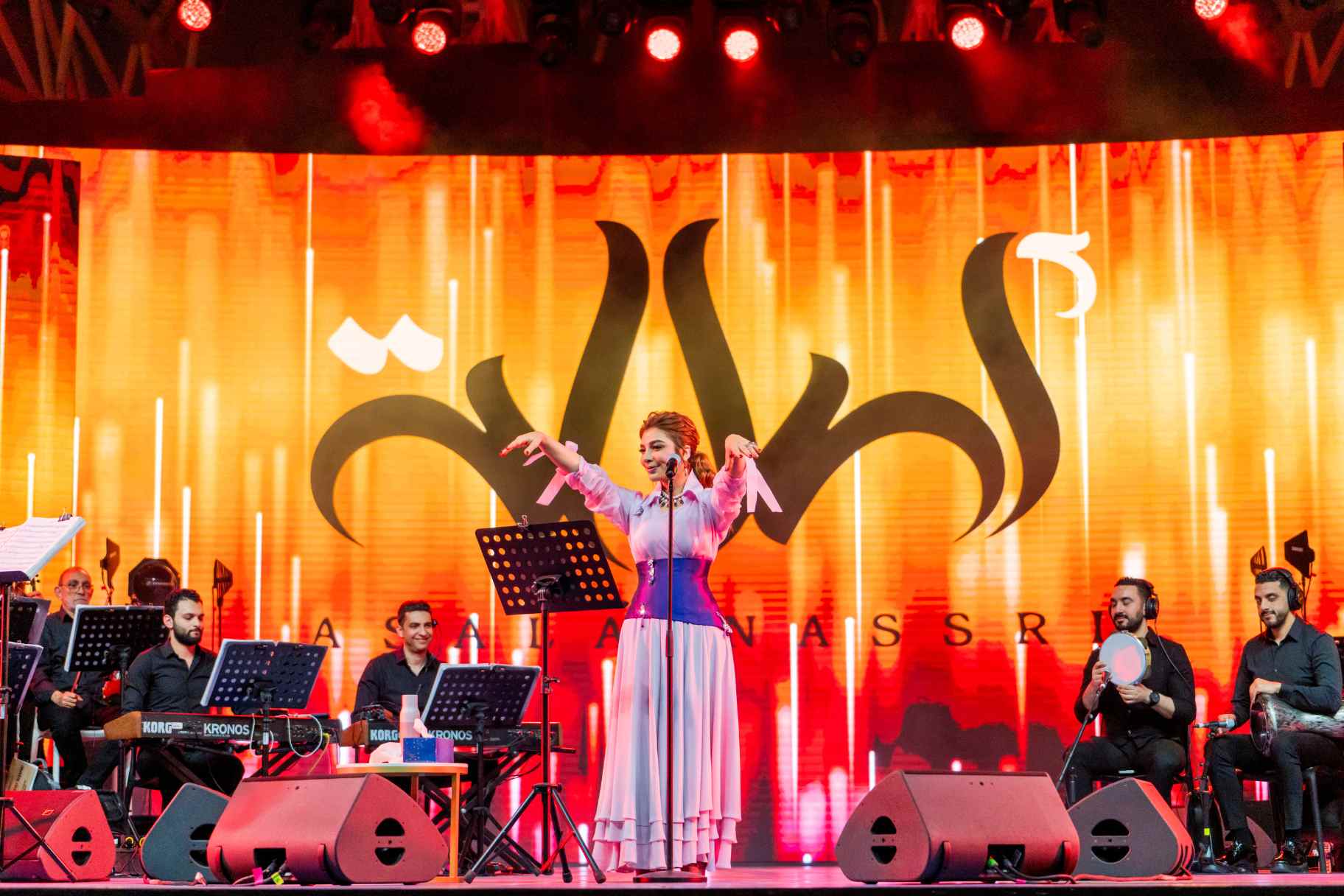 Syrian Icon Assala Shines Bright at Global Village Concert