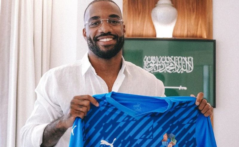 French Striker Lacazette Joins Saudi Football Club Neom