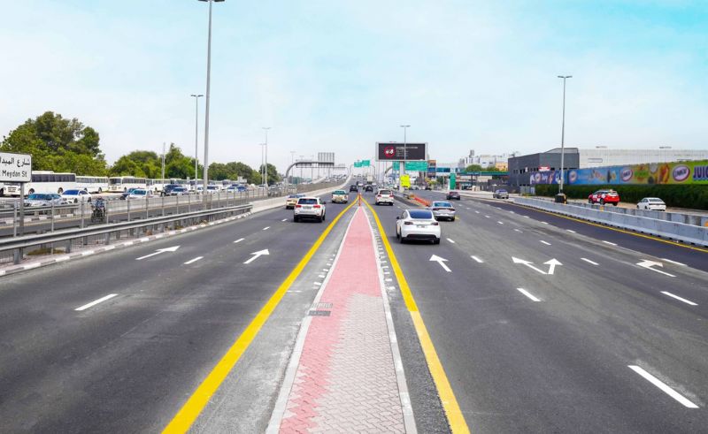 RTA Improves Al Meydan Link Between Sheikh Zayed & Al Khail
