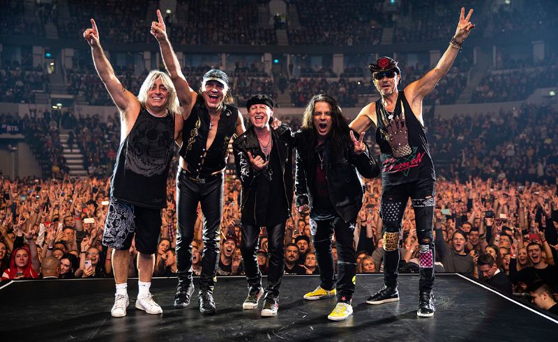 Rock Stars Scorpions Come to Egypt's New Capital for 60th Anniversary