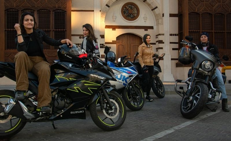 This All-Women Motorcycle Club Finds Freedom on Riyadh’s Roads