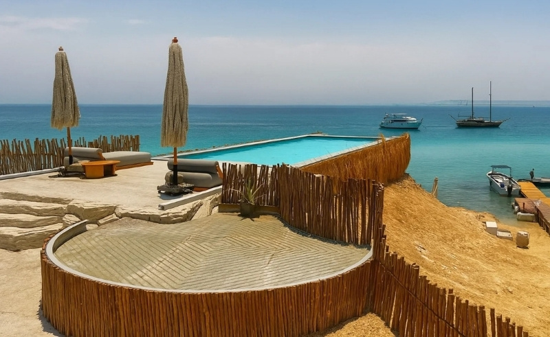 A New Luxury Island Just Appeared off the Coast of Egypt's Hurghada