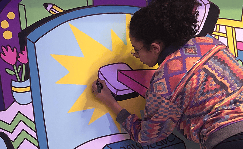 Maria Darwish is Painting the Town Whimsical