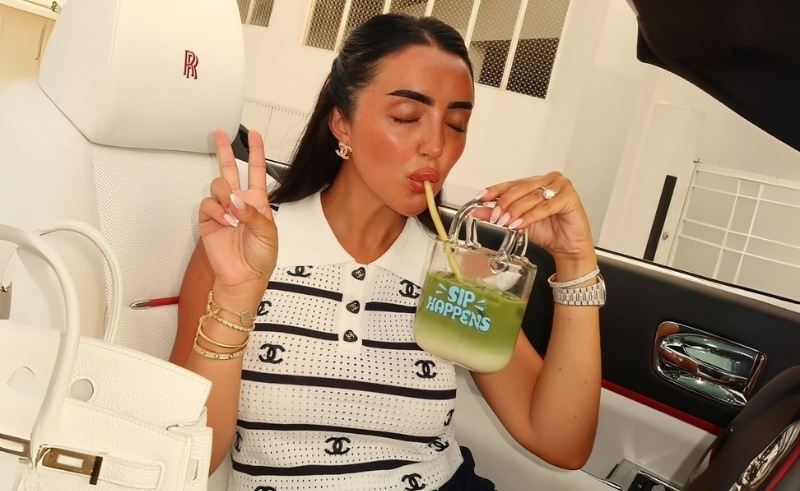 You Can Now Drink Matcha in a Glass Bag at Abdul’s Coffee
