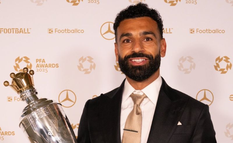 Mohamed Salah Makes History With Third Straight PFA Player of the Year