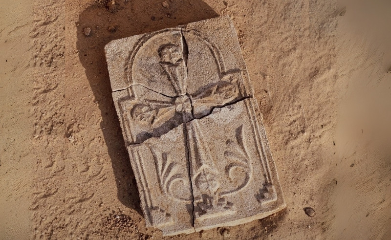 Ancient Christian Cross Discovered on Sir Bani Yas Island