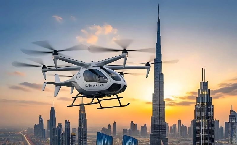 Flying Taxis to Take Over Dubai's Skies at Dubai Airshow 2025