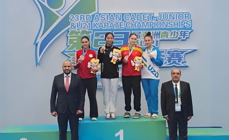 UAE Karate Team Wins Two Medals at Asian Championship