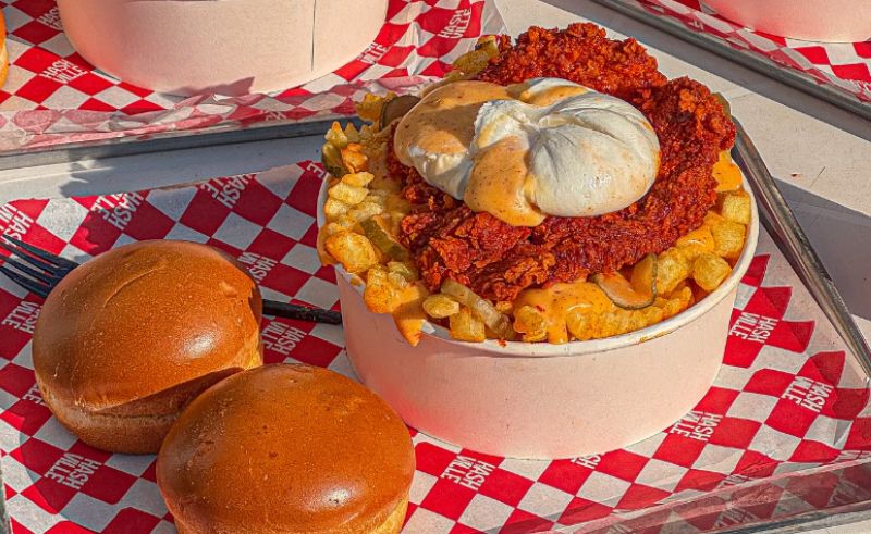 Cairo's Hashville Just Added Burrata to Fried Chicken