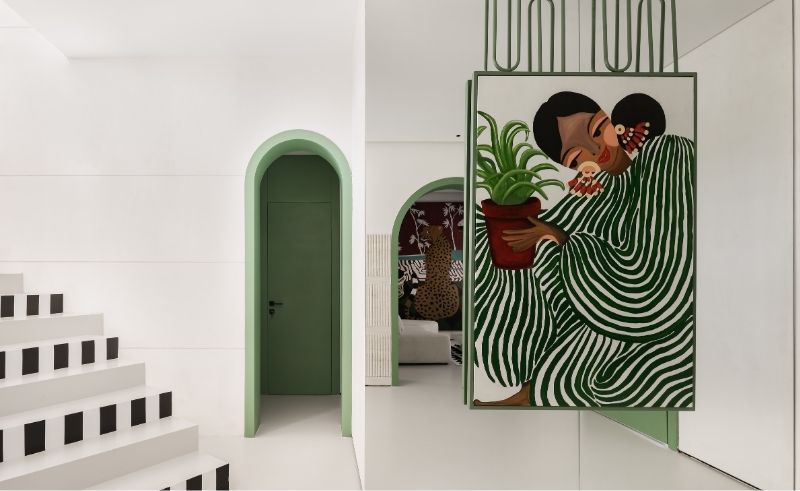 This Villa on Egypt's North Coast Thrives on Bold Colour & Play