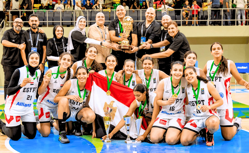 Egypt’s U16 Women’s Basketball Team Wins First-Ever African Title